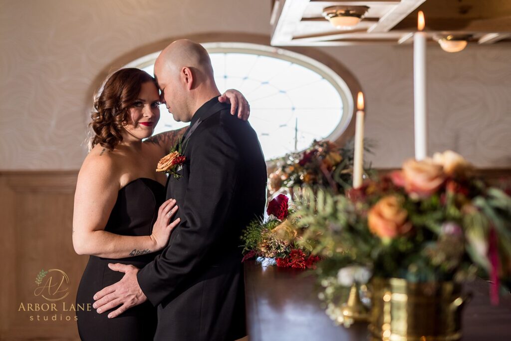 a man and a woman standing next to each other